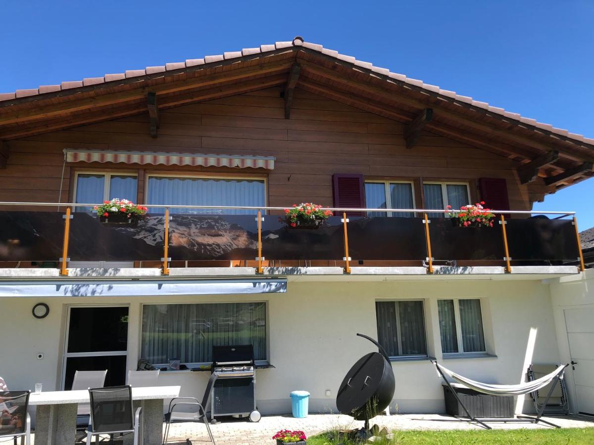 Chalet Aloa Appartement Adelboden Buitenkant foto